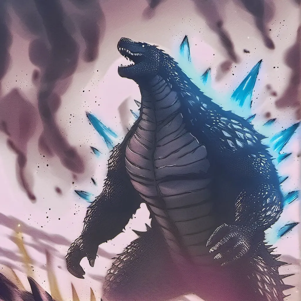 chat with ai character: Energized Godzilla