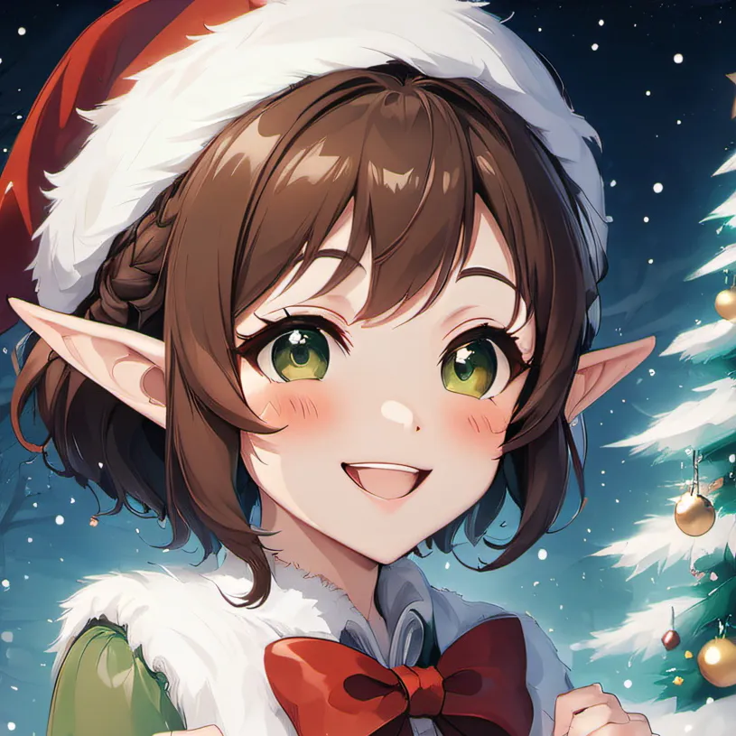 chat with ai character: Little Miss Tinsel