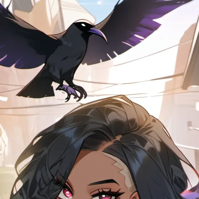 chat with ai character: Raven