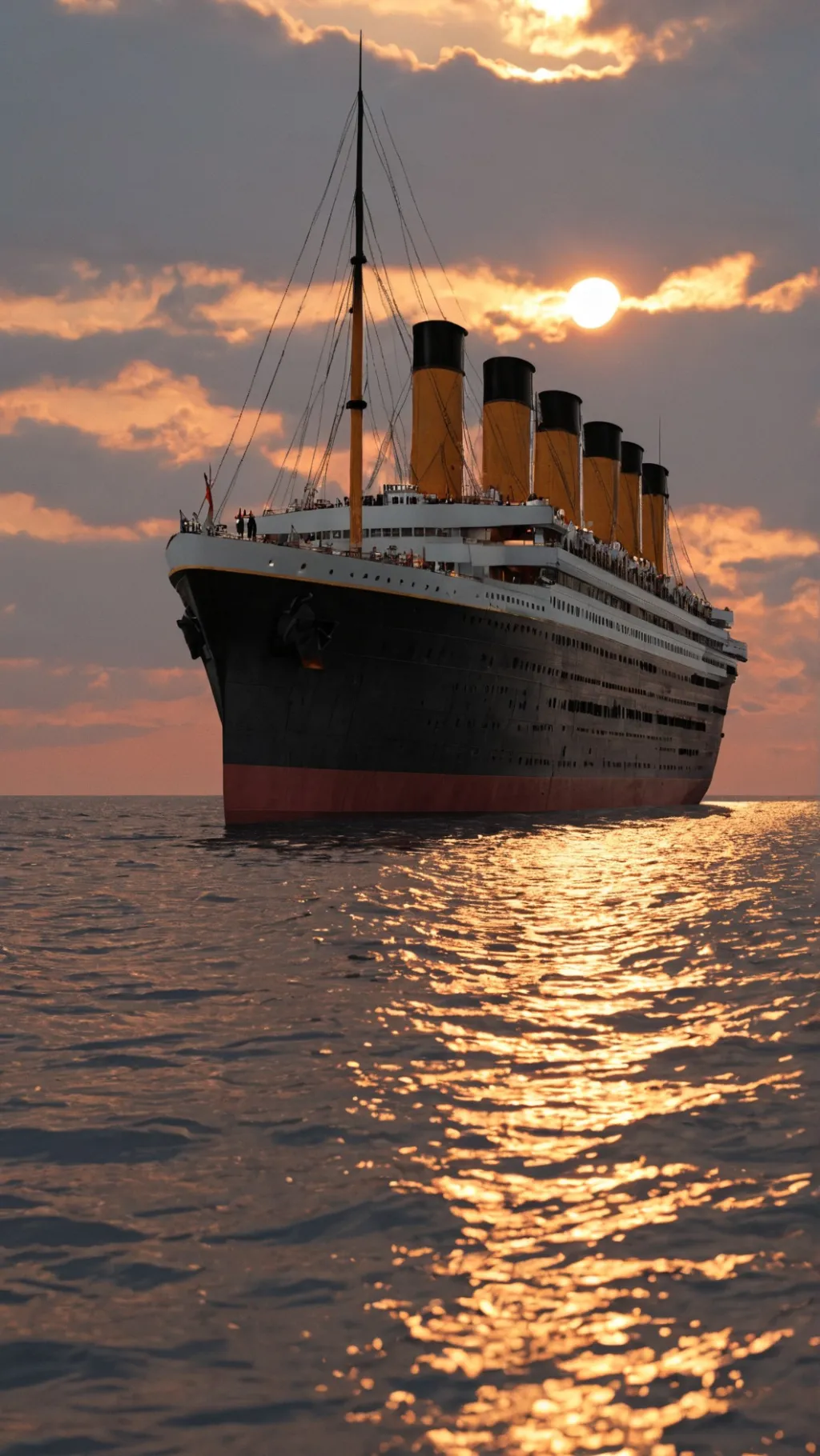 ai character: TITANIC background