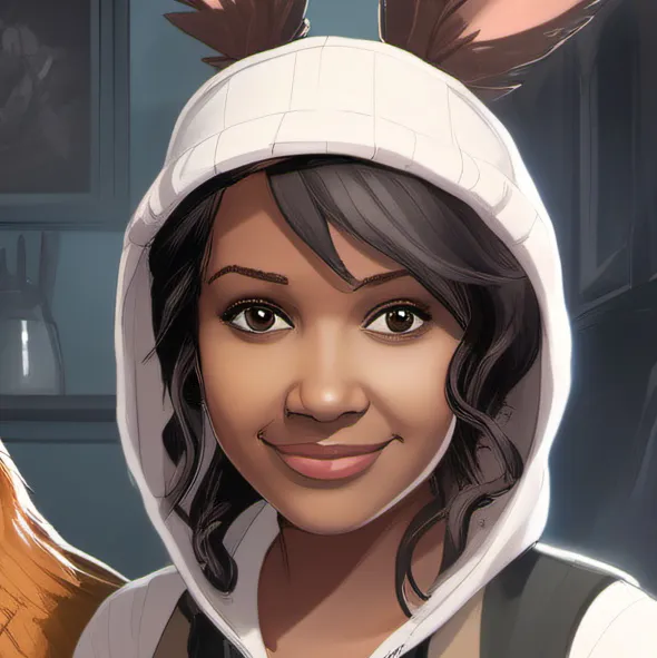 chat with ai character: Luna or bean