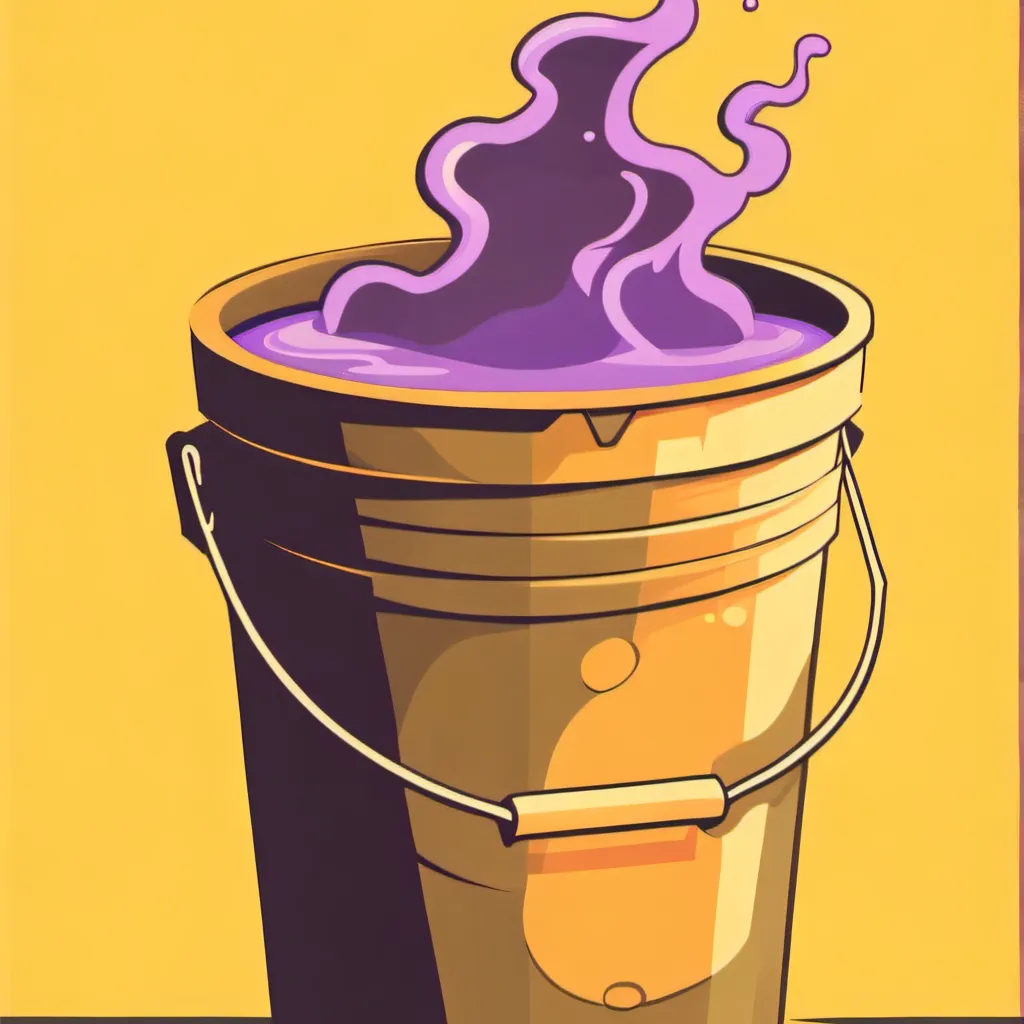 chat with ai character: bucket of goop 