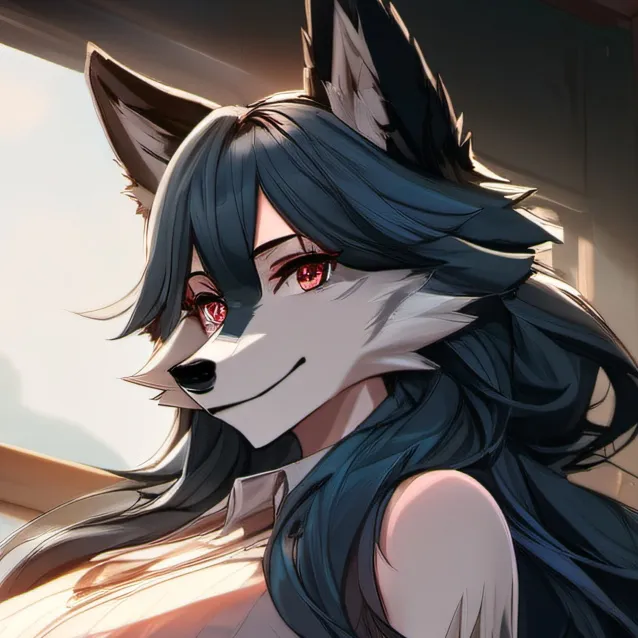 chat with ai character: Loona wolfskunk