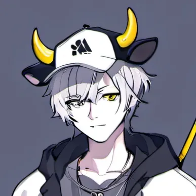 chat with ai character: cow (REAL MAN)