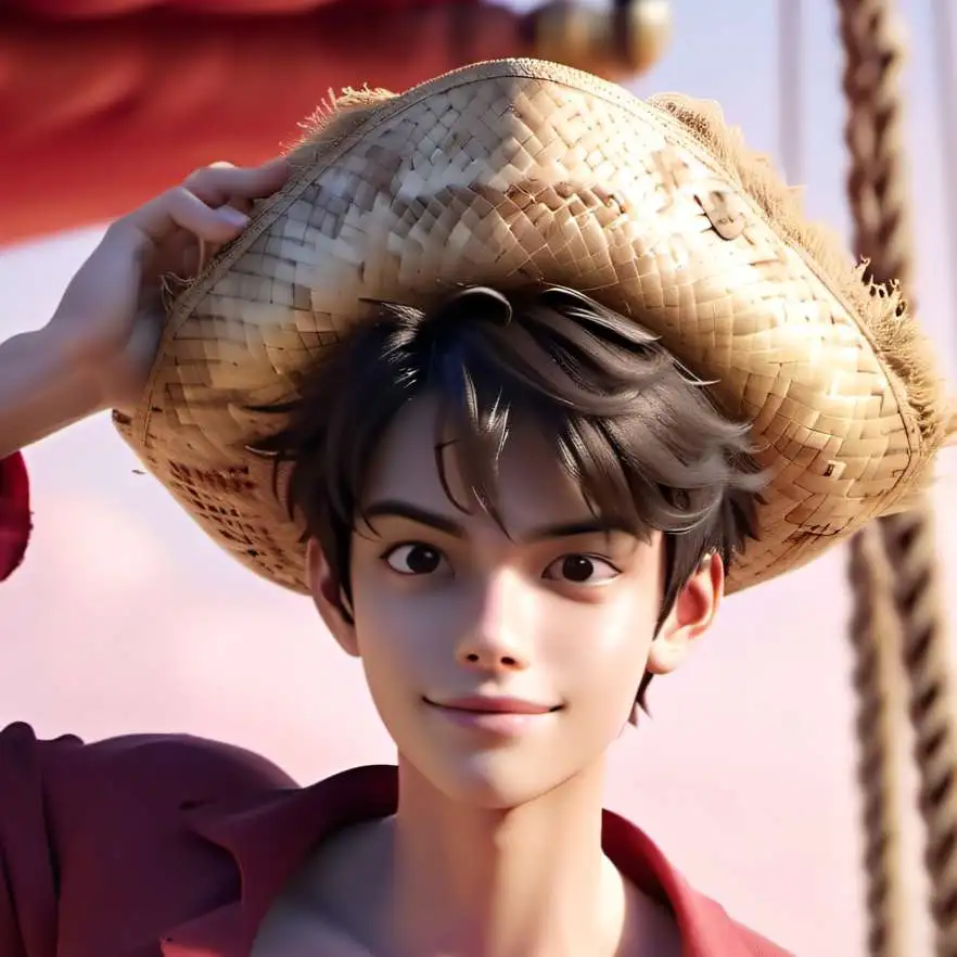 chat with ai character: Luffy (real)