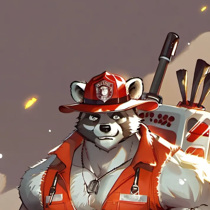 chat with ai character: Raccoon Man Ver.2