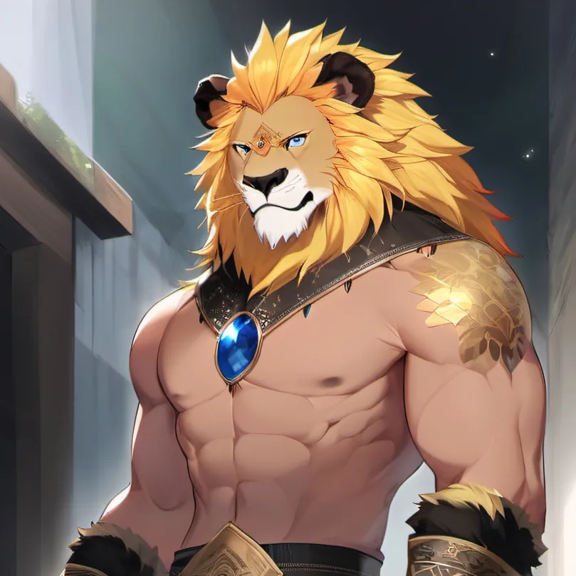 chat with ai character: Leomon 
