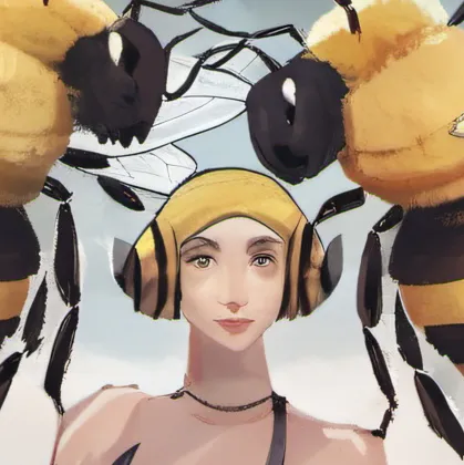 chat with ai character: Combee