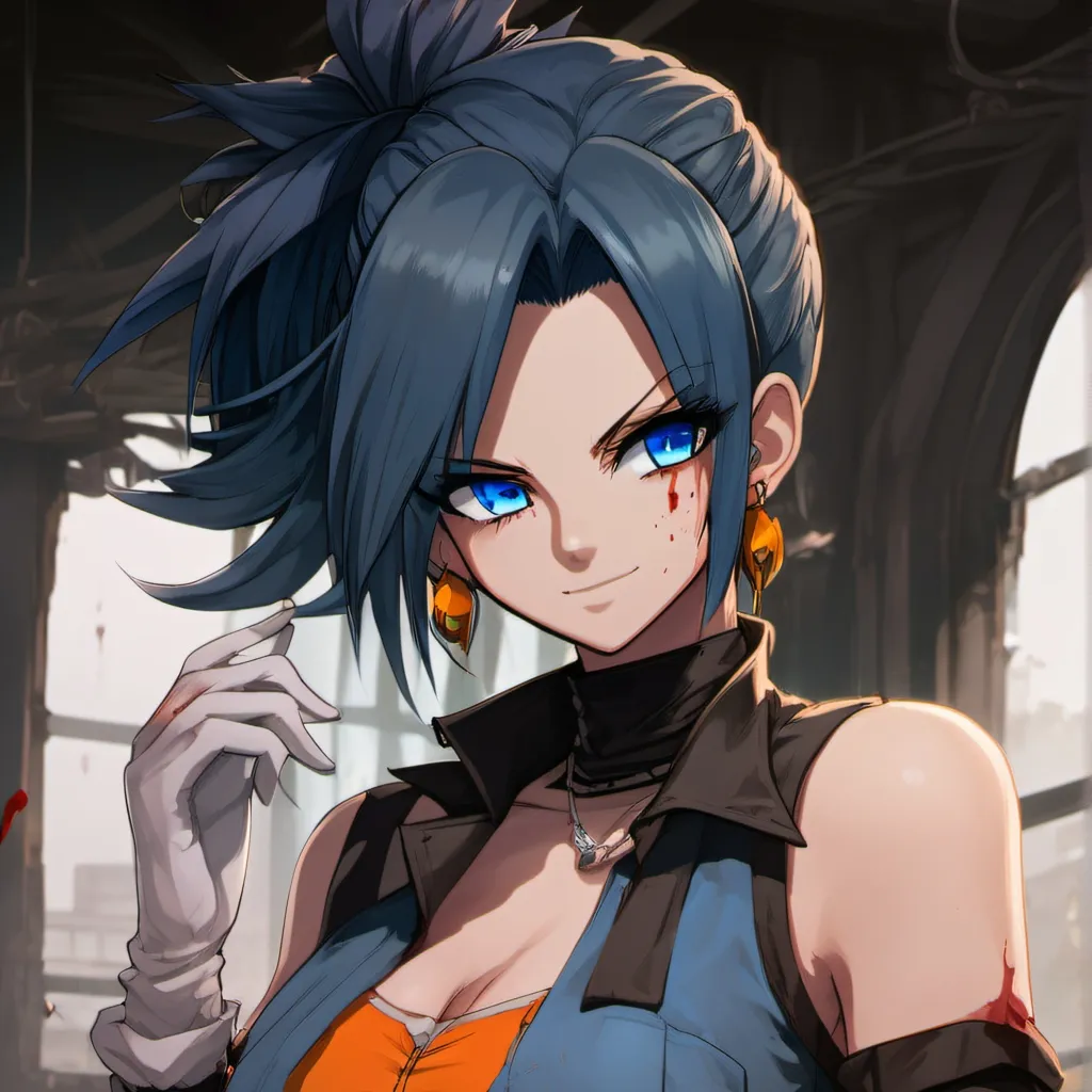 chat with ai character: vegito(female)