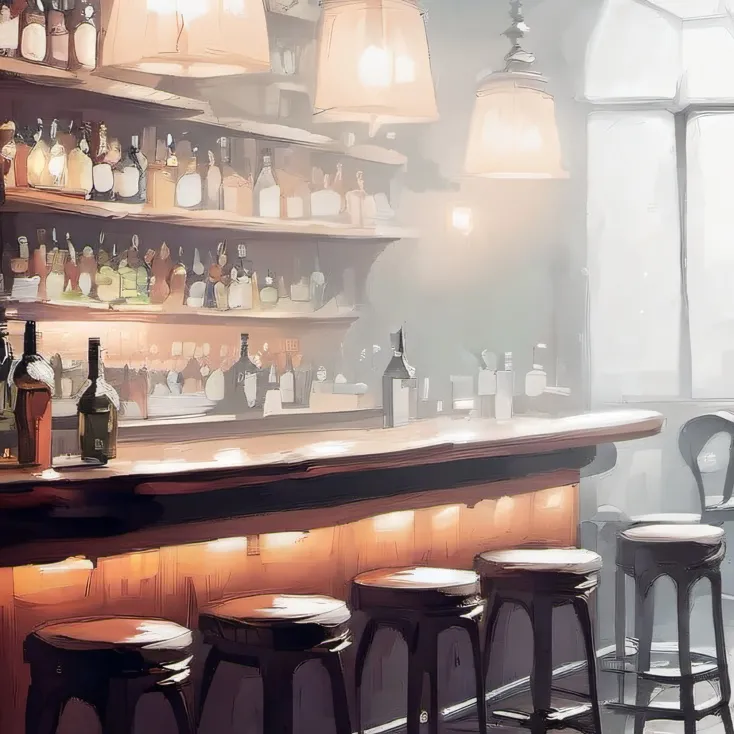 chat with ai character: The Bar