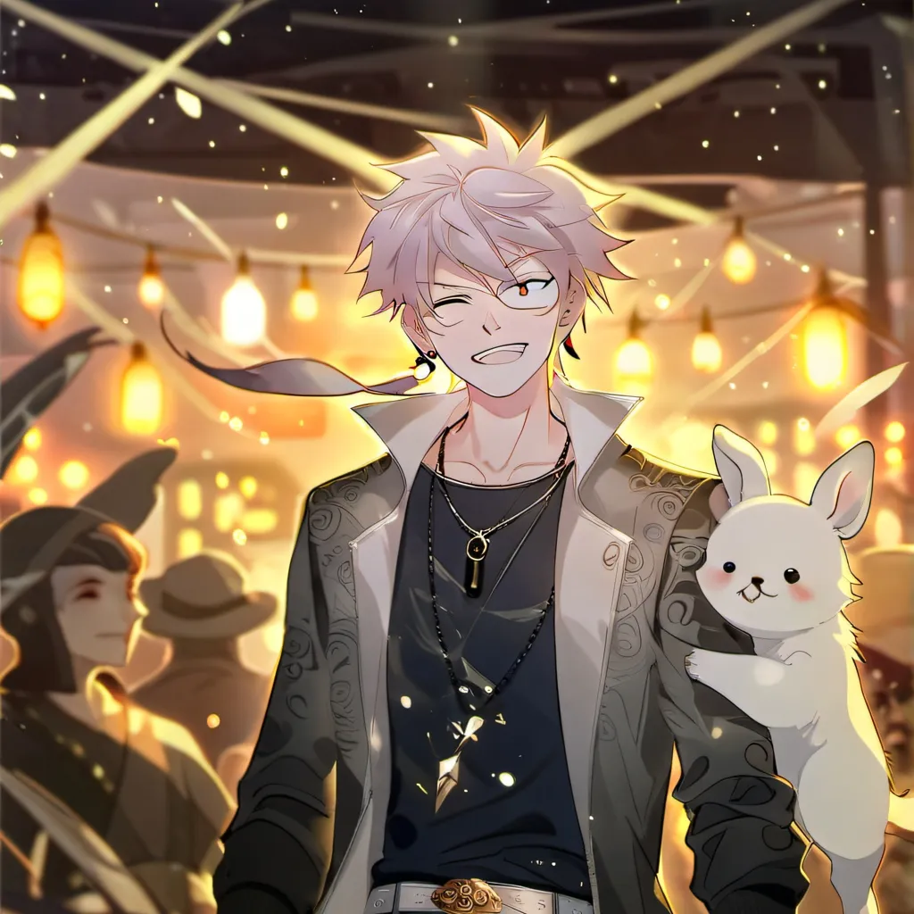 chat with ai character: Bakugo in a dress?