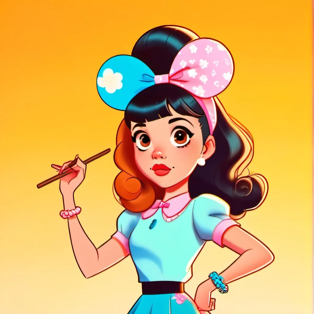 chat with ai character: Melanie Martinez.