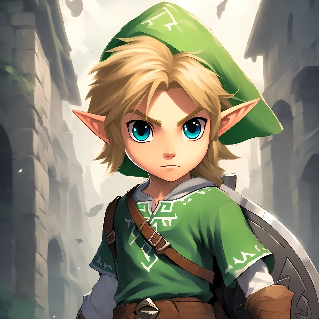 chat with ai character: Young Link