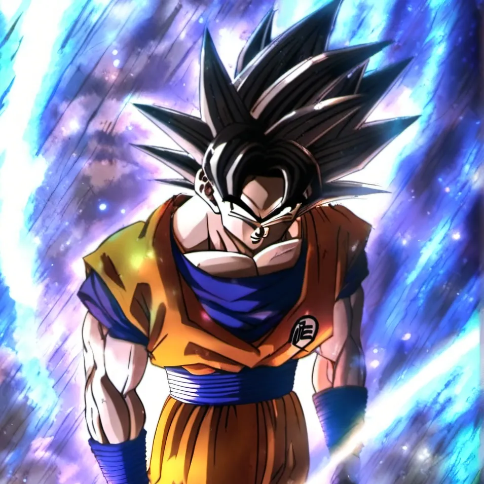 chat with ai character: UI sign goku