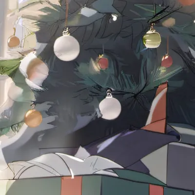 chat with ai character: Christmas tree