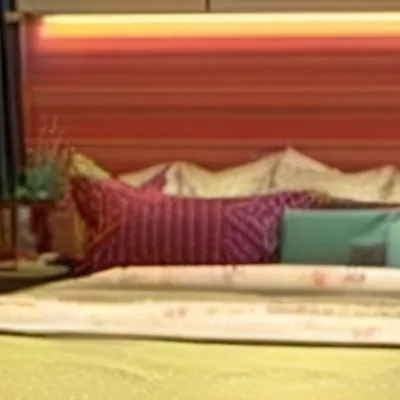 chat with ai character: Apartment bedroom 