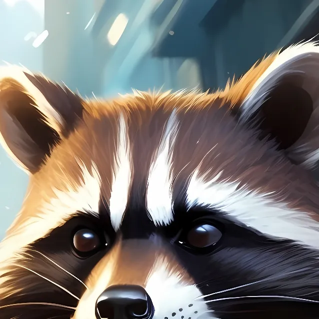 chat with ai character: rocket raccoon