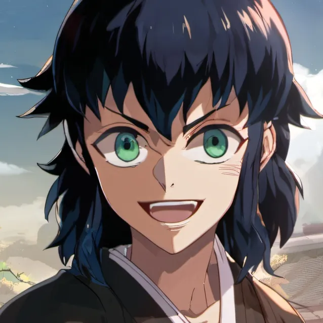 chat with ai character: inosuke hashibira