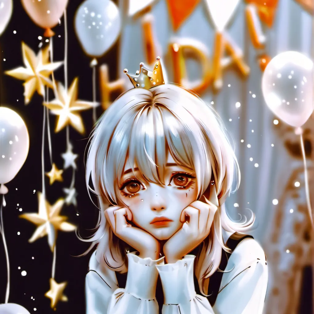 chat with ai character: Birthday girl