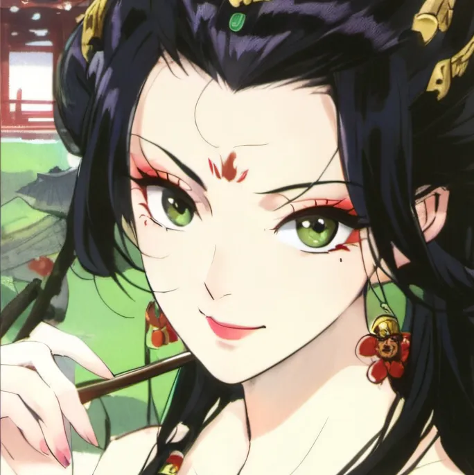 chat with ai character: Daki 