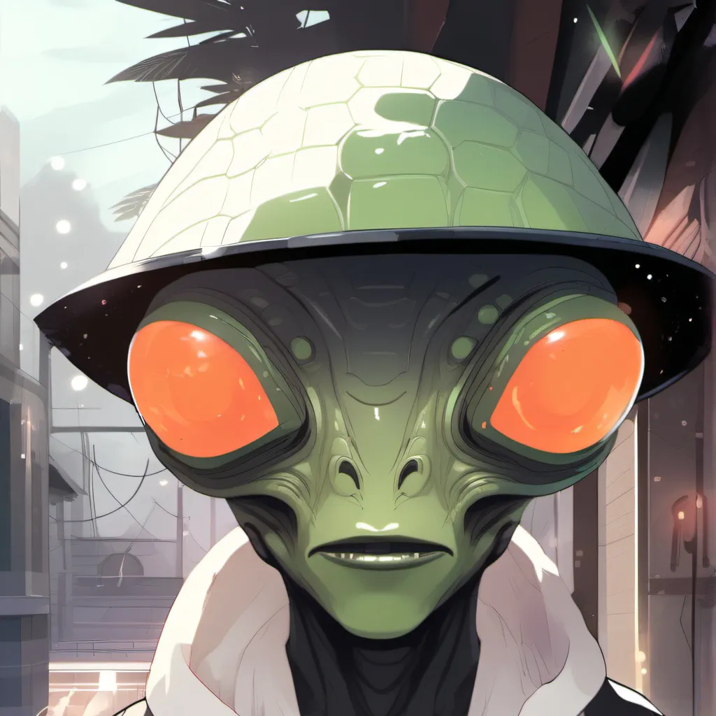 chat with ai character: Green ugly thing