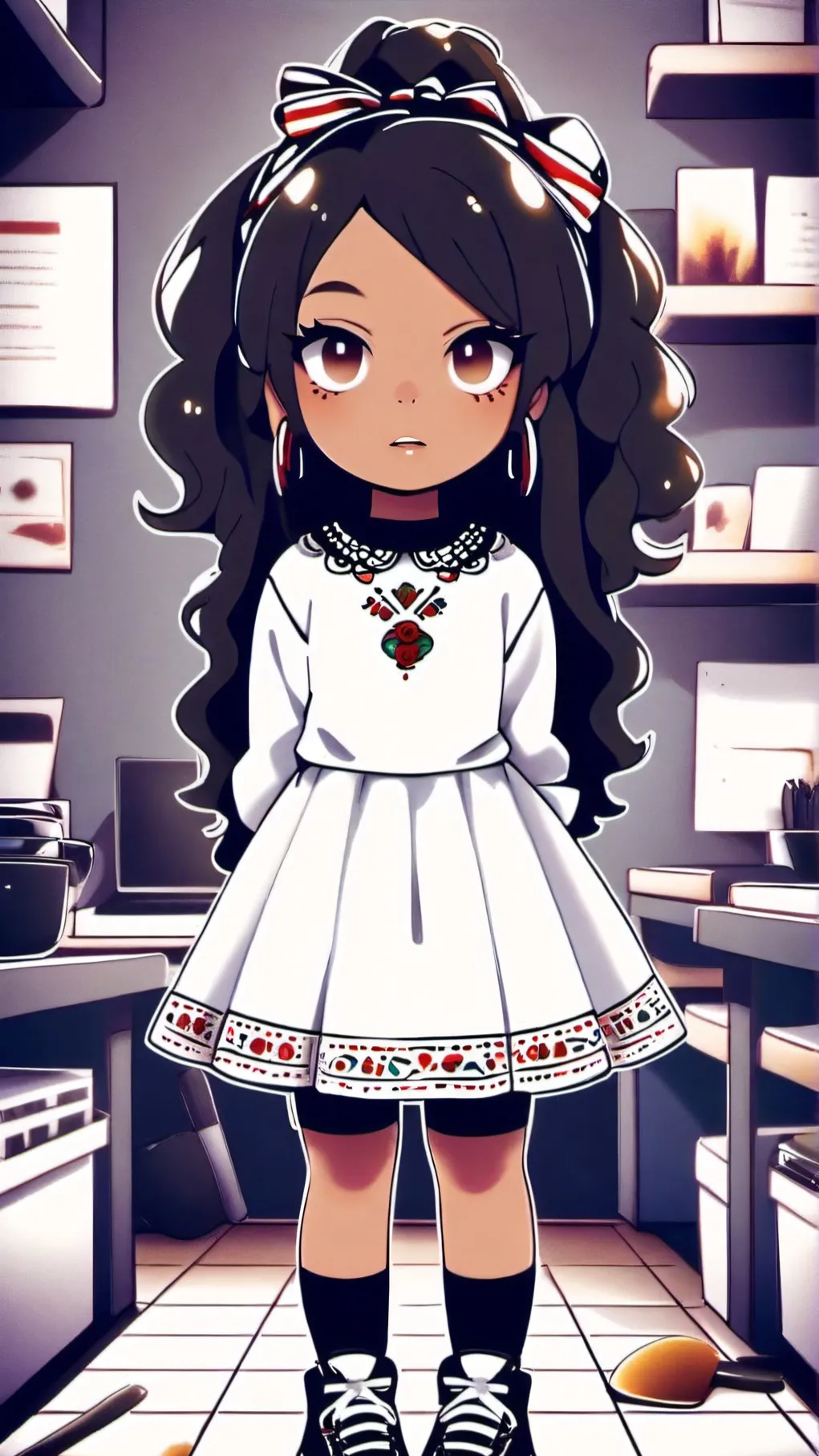 ai character: Mom  background