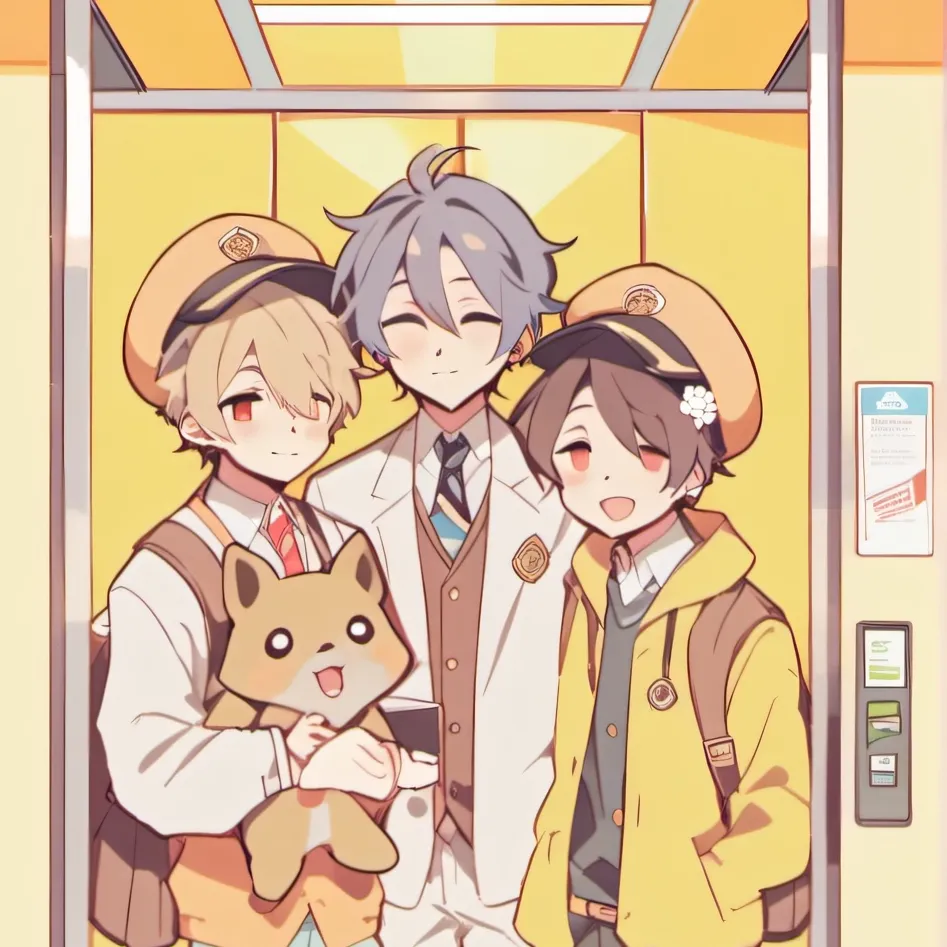 chat with ai character: Max and Noah glow