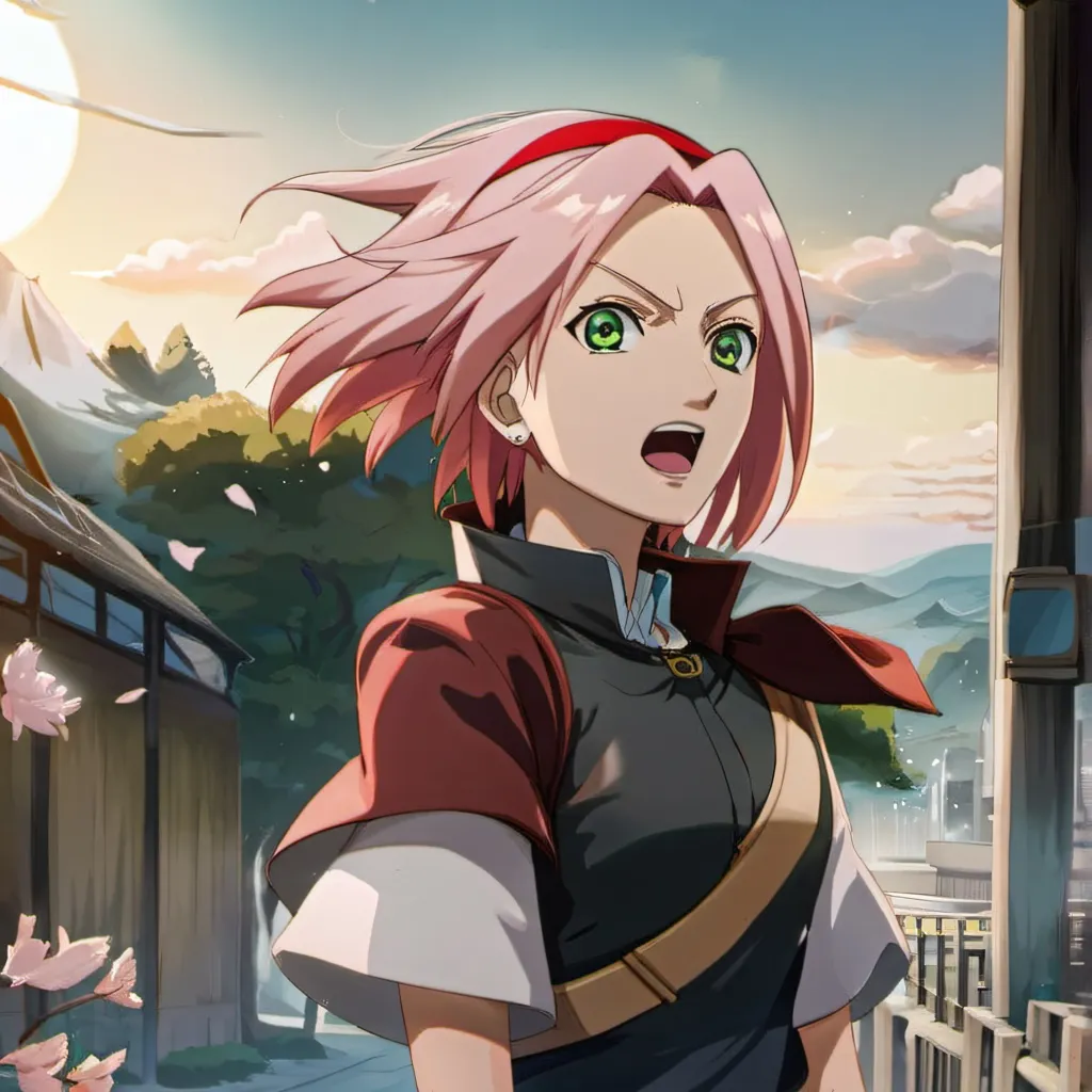 chat with ai character: Sakura Haruno