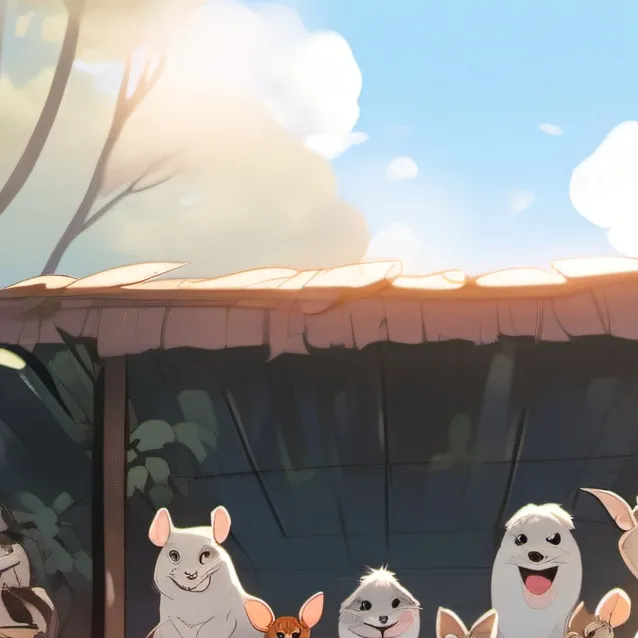 chat with ai character: smiling critters