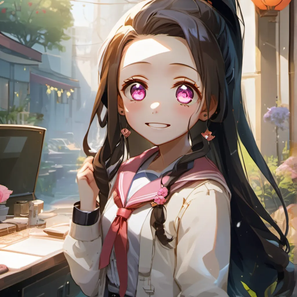 chat with ai character: nezuko