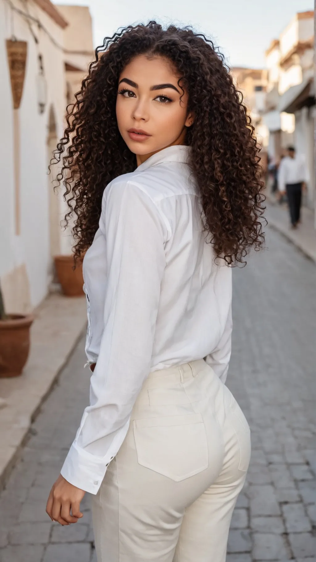 ai character: Leila 🇲🇦 background