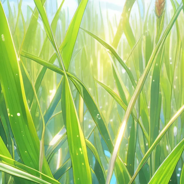 chat with ai character: grass