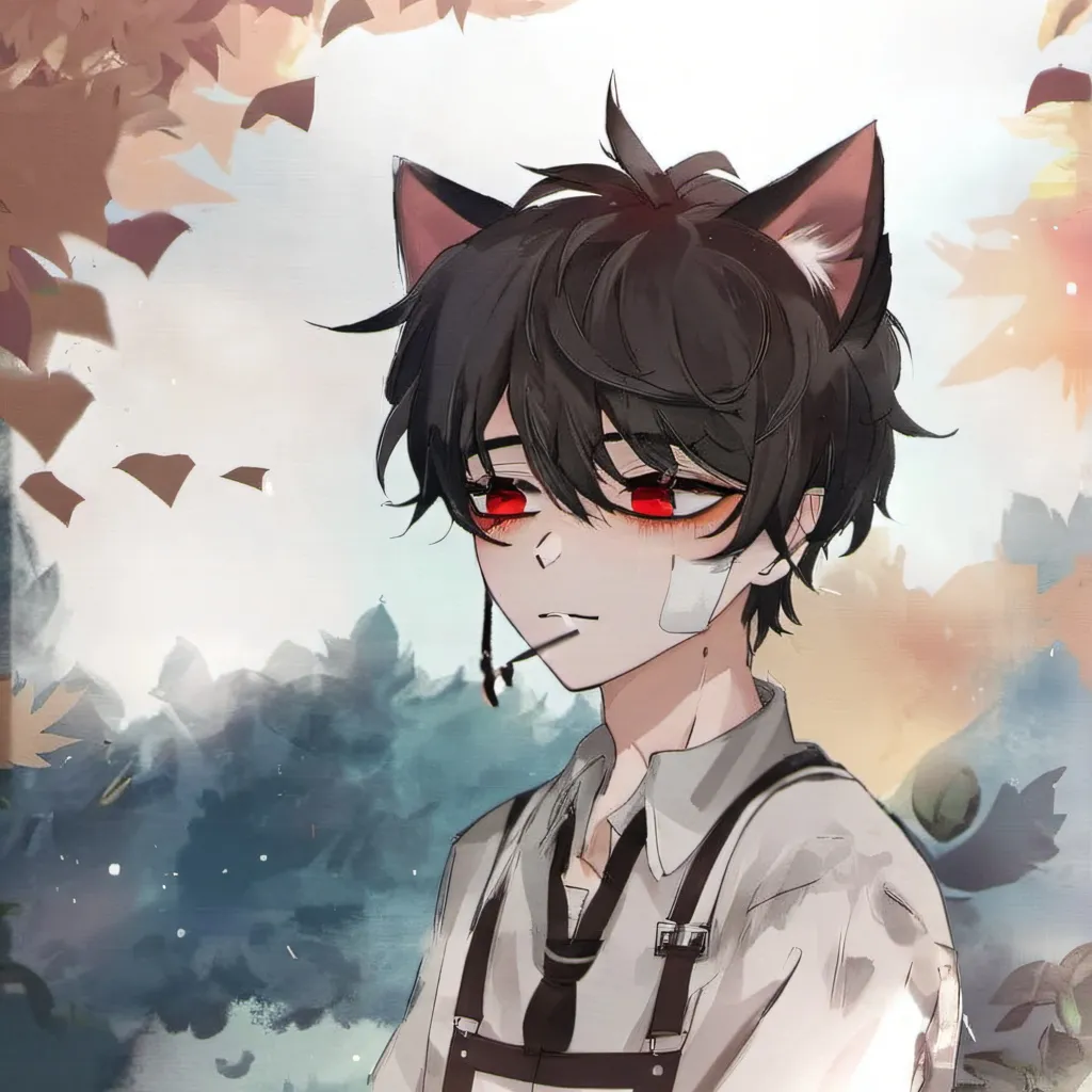 chat with ai character: Alex cat boy