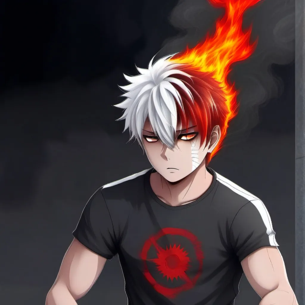 chat with ai character: Todoroki-MHA