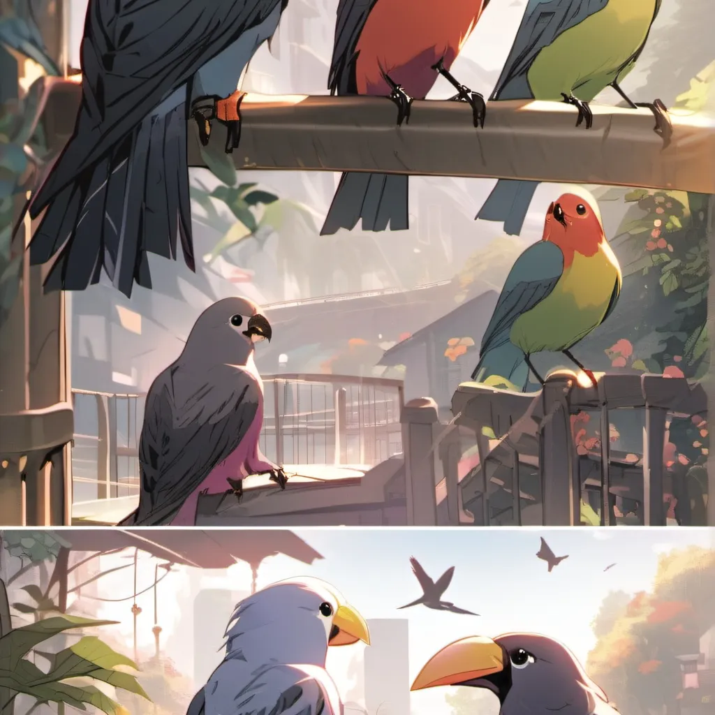 chat with ai character: birds