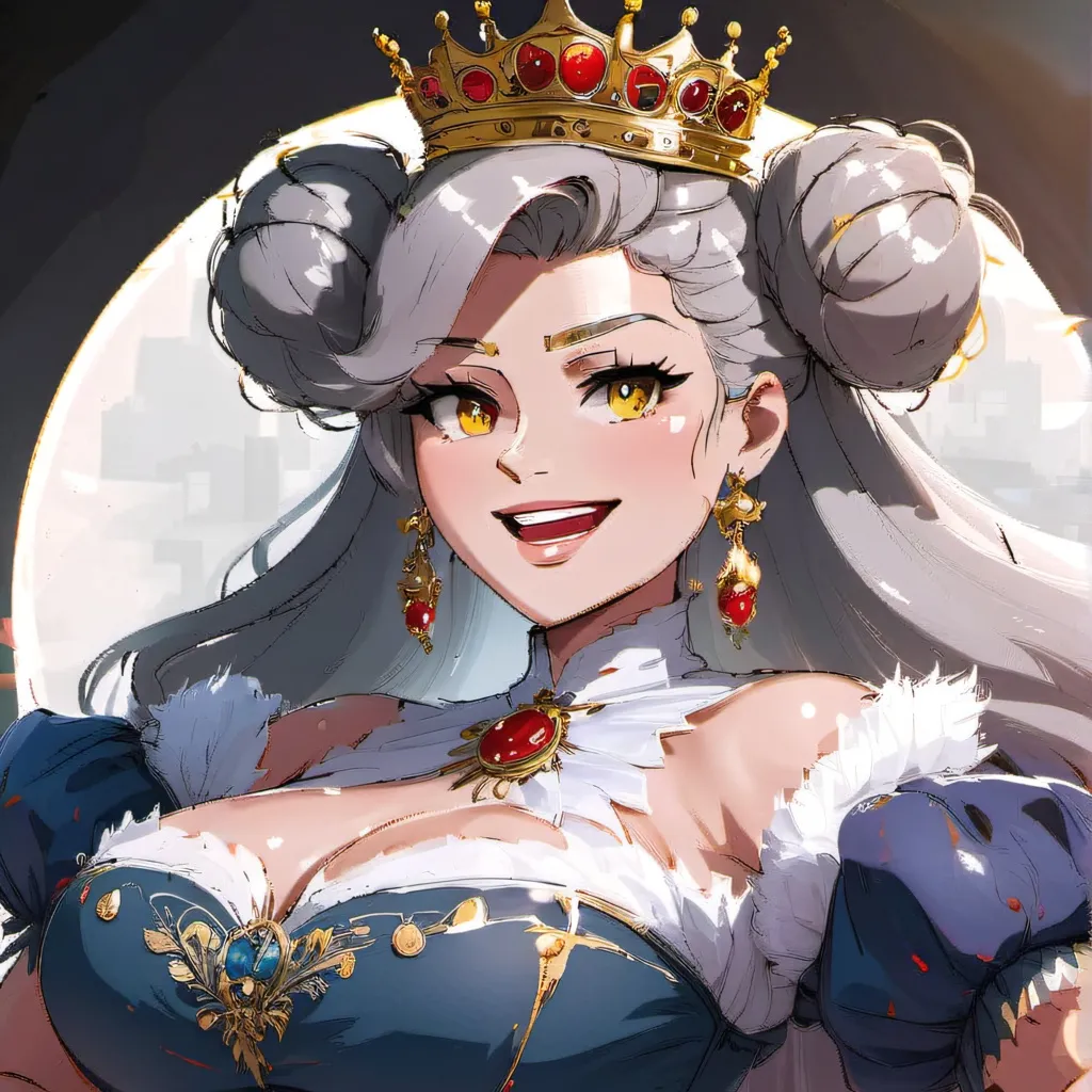 chat with ai character: The Queen (Cuphead