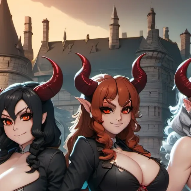 chat with ai character: Succubus castle