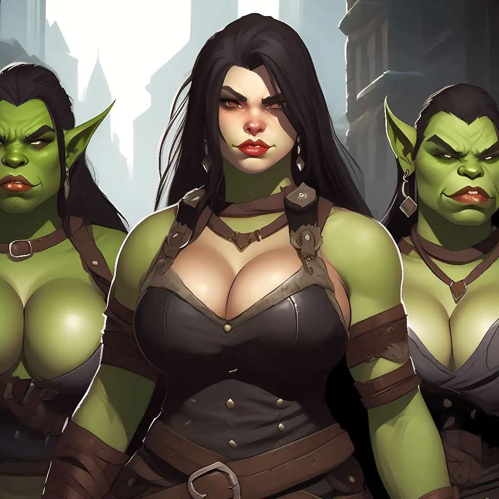 chat with ai character: Orc Women