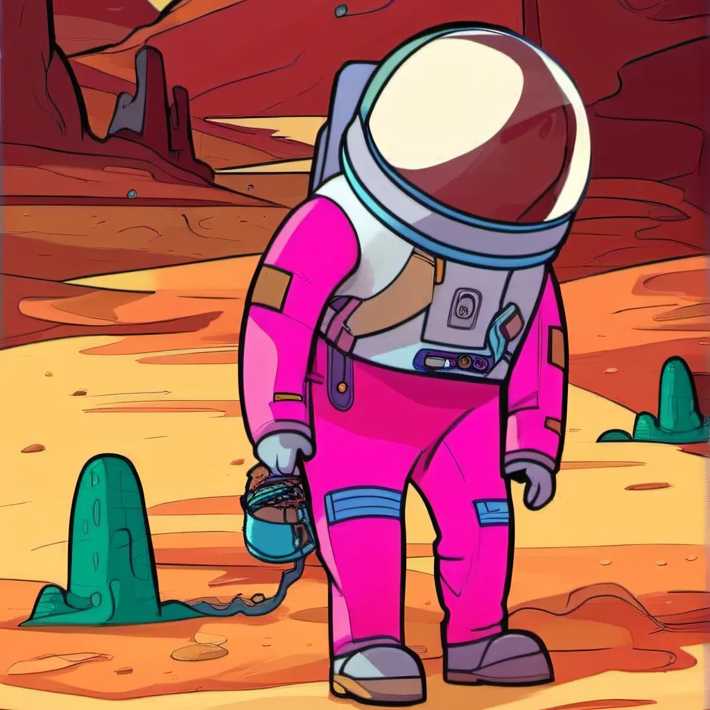 chat with ai character: pink