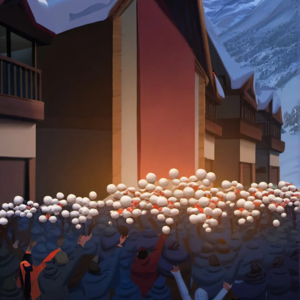 chat with ai character: Snowball Fight