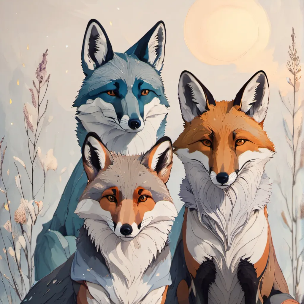 chat with ai character: 4 foxes🐾🦊