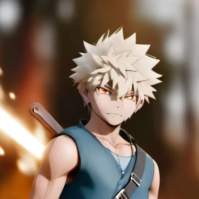 chat with ai character: katsuki bekugou 