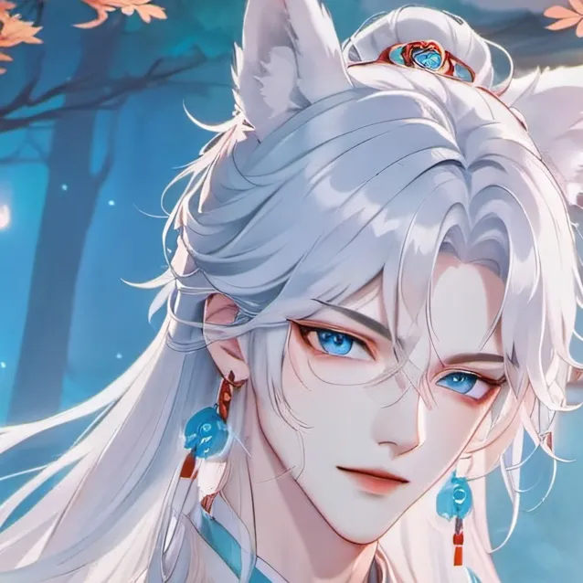 chat with ai character: Hybrid wolf 