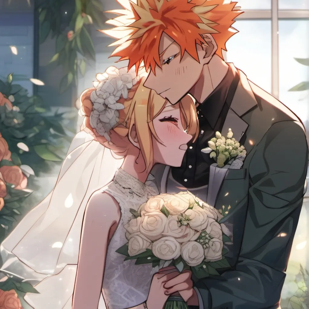chat with ai character: bakugo wedding