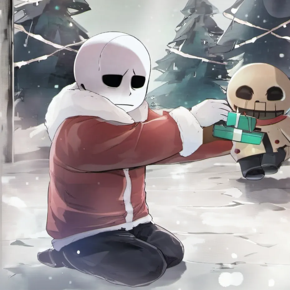 chat with ai character: sans undertale aus