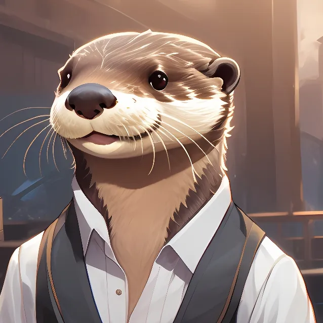 chat with ai character: otter furry