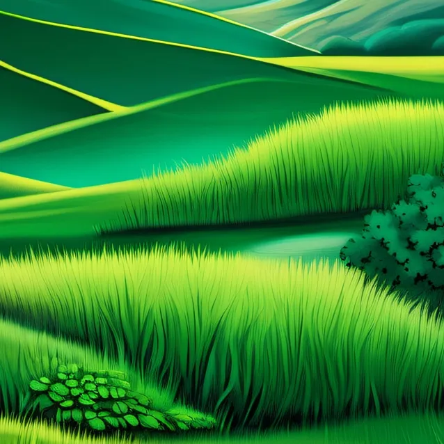 chat with ai character: grass