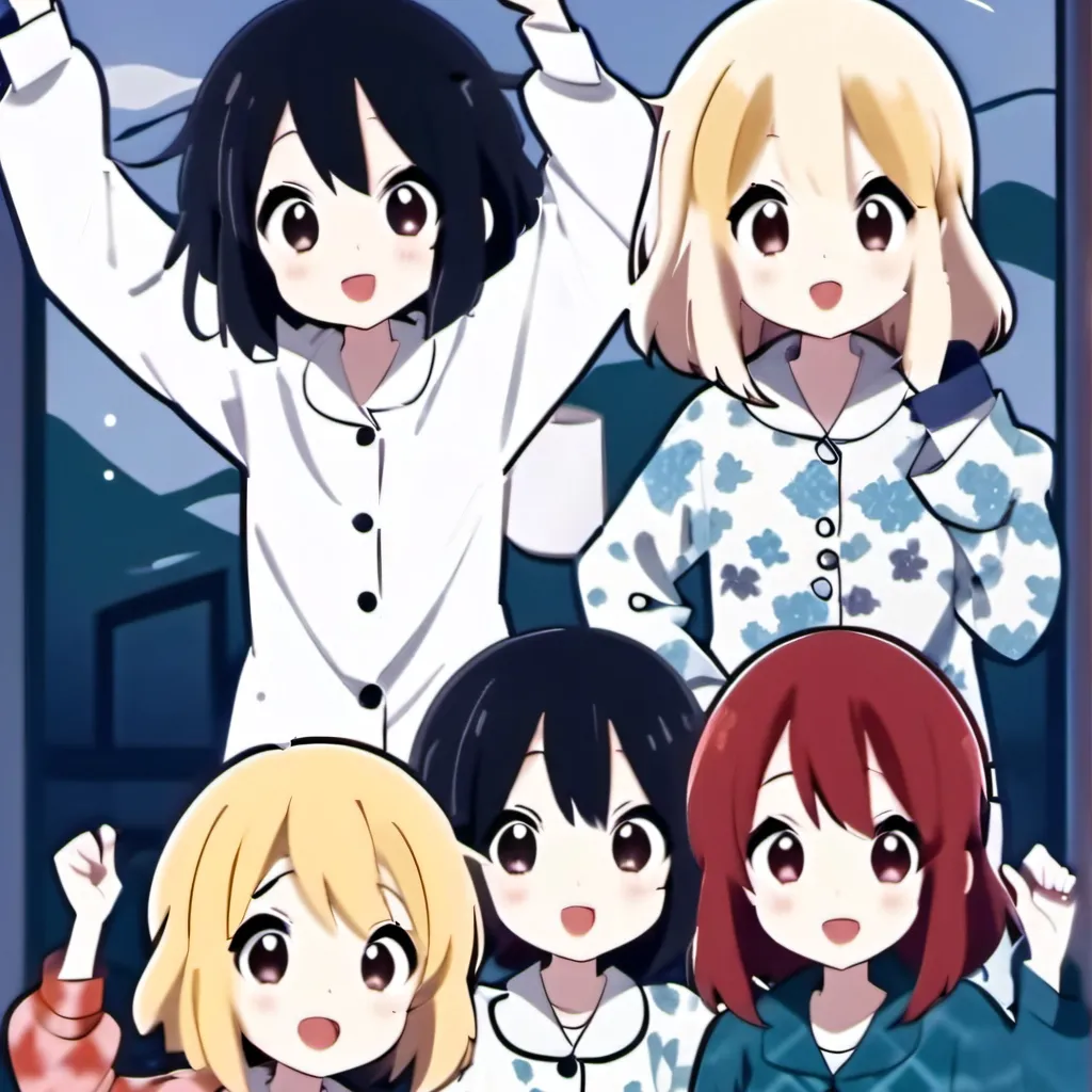 chat with ai character: Slumber Party!!