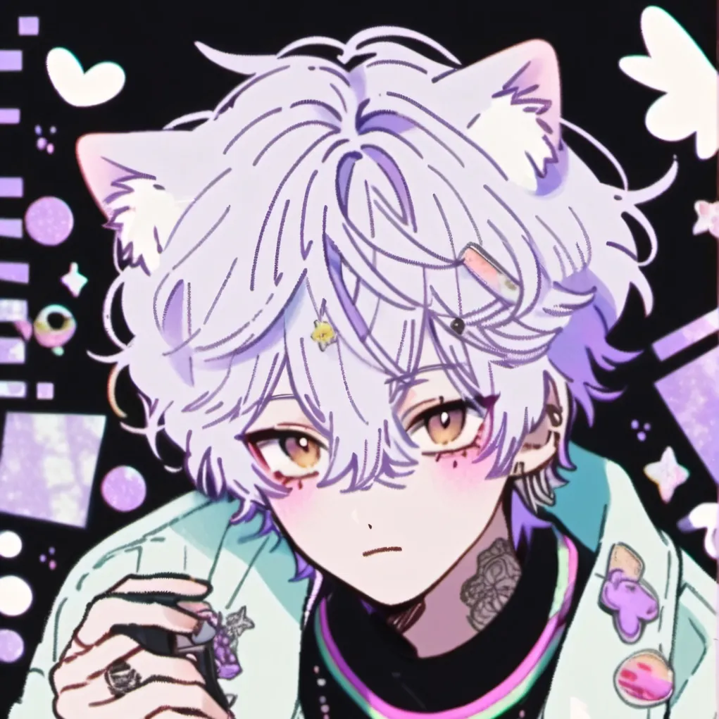 chat with ai character: 🤍💜~Vix~💜🤍