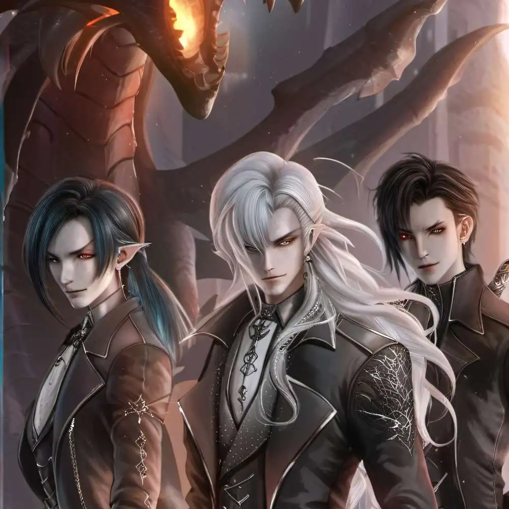 chat with ai character: The Dragon Heirs